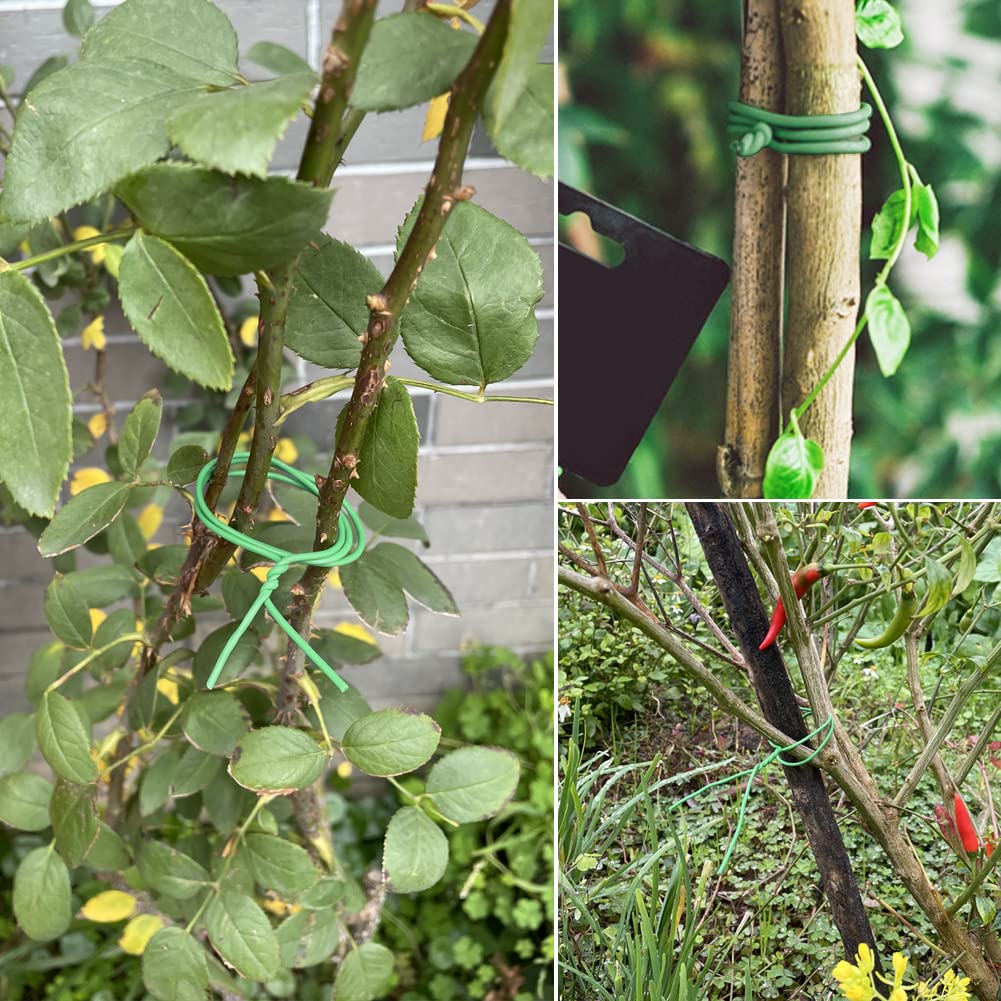 Amazon | ギノヤ 30m ビニールタイ, 1.8mm ガーデンワイヤー